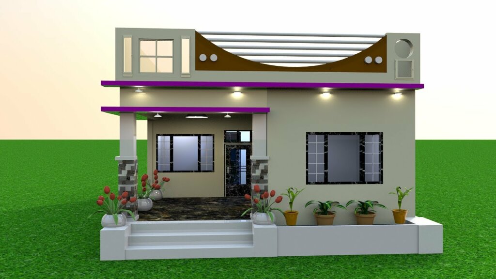 ghar ka front design photos